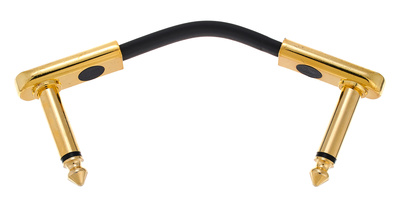 Harley Benton - Pro-5 Gold Flat Patch Cable