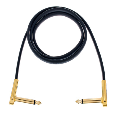 Harley Benton - Pro-100 Gold Flat Patch Cable