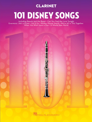 Hal Leonard - 101 Disney Songs Clarinet