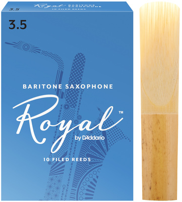 DAddario Woodwinds - Royal Baritone Saxophone 3.5