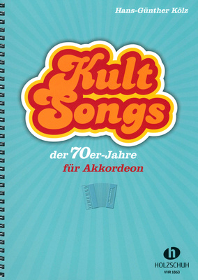 Holzschuh Verlag - Kultsongs 70 Accordion