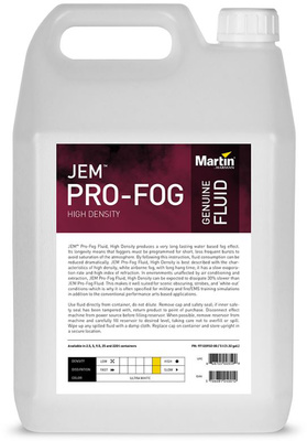 Martin by Harman - JEM Pro-Fog 5l High Density