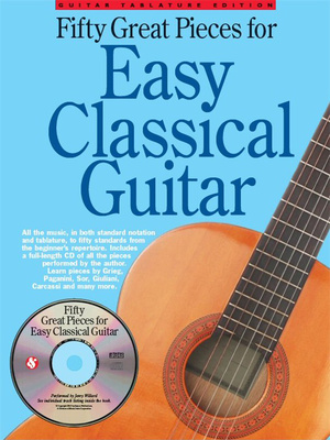 Wise Publications - 50 Great Pieces Easy Guitar