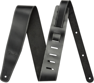 Fender - Broken-in Leather Strap Black