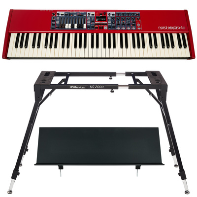 Clavia Nord - Electro 6D 73 Stand Bundle