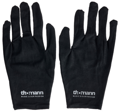 Thomann - Cotton Gloves Black L