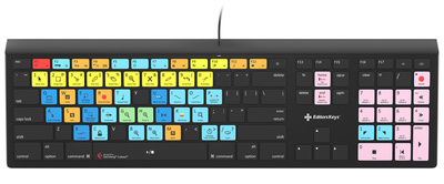 Editors Keys - Backlit Keyboard Cubase MAC DE