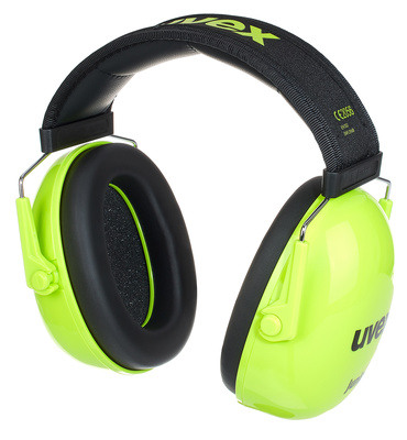 UVEX - K Junior Ear Protector lime