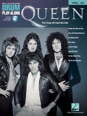 Hal Leonard - Drum Play-Along Queen