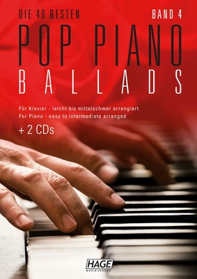 Hage Musikverlag - Pop Piano Ballads 4