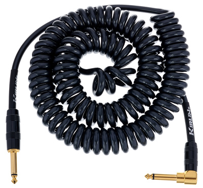 Kirlin - Premium Coil Cable 6m Black