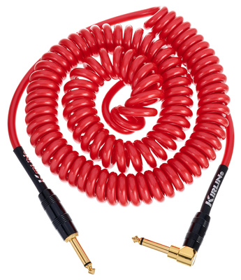 Kirlin - Premium Coil Cable 6m Red