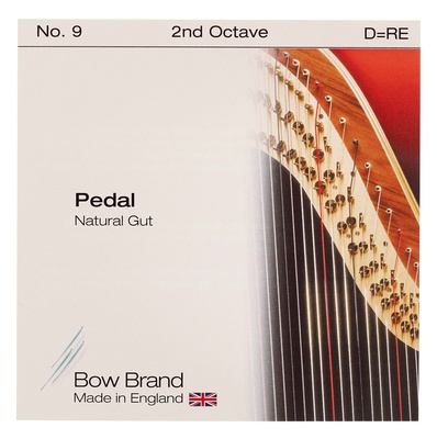Bow Brand - Pedal Natural Gut 2nd D No.9
