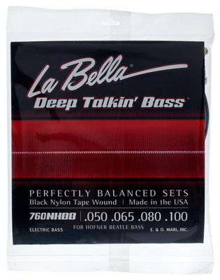 La Bella - 760NHBB Beatle Bass Set BN