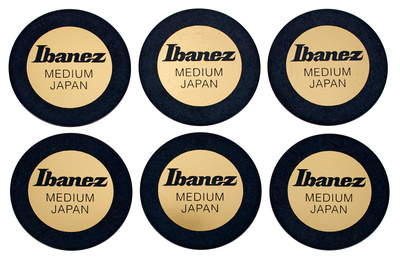 Ibanez - PPA1M-BK Round Shape Pick Set