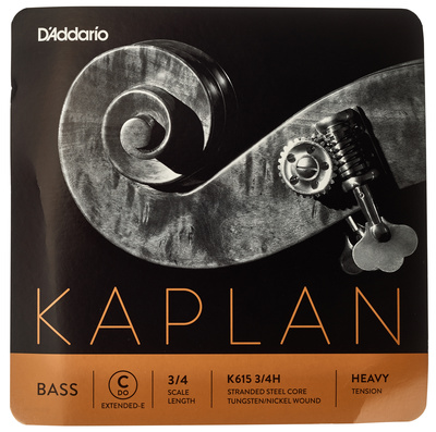 Daddario - K615-3/4H Kaplan Bass C Ext.