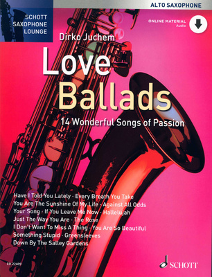 Schott - Love Ballads A-Sax