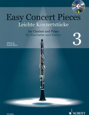 Schott - Easy Concert Pieces Clarinet 3