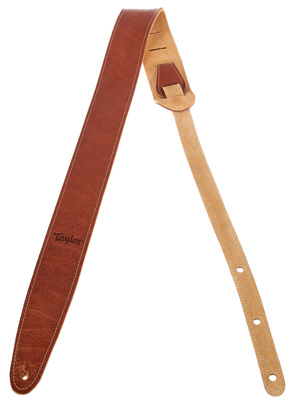 Taylor - Suede Guitar Strap Med. Brown