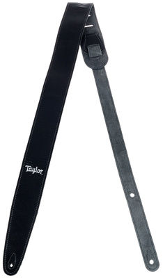 Taylor - Suede Guitar Strap Black