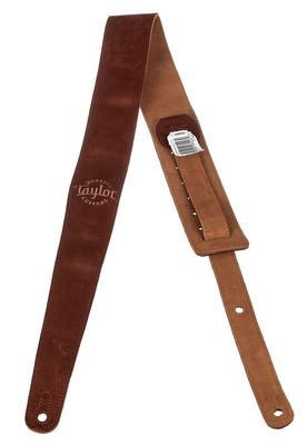 Taylor - All-Suede Guitar Strap Brown