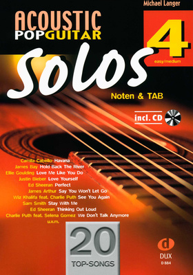 Edition Dux - Acoustic Pop Guitar Solos 4 Edition Dux - Acoustic Pop Guitar Solos 4