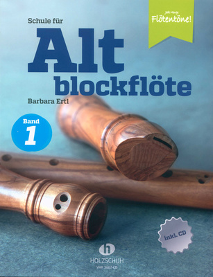 Holzschuh Verlag - Schule fÃ¼r AltblockflÃ¶te 1 DL