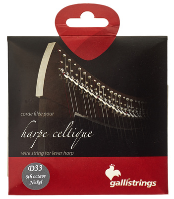 Galli Strings - Lever Harp Bass Wire D33