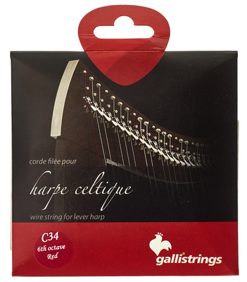 Galli Strings - Lever Harp Bass Wire C34