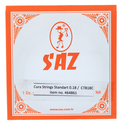 Saz - CTB18C Cura Std. Str. Silver