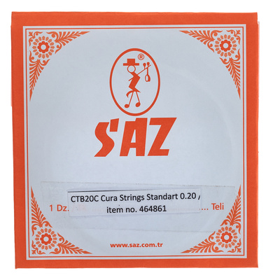 Saz - CTB20C Cura Std. Str. Silver