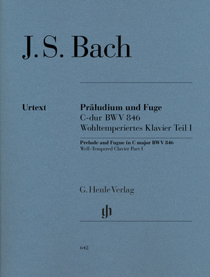 Henle Verlag - Bach PrÃ¤ludium C-Dur BWV 846