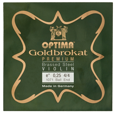 Optima - 'Goldbrokat Brassed e'' 0.25 BE'