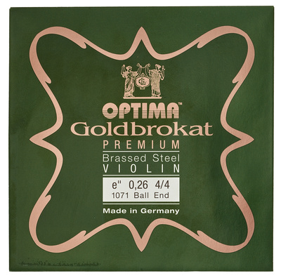 Optima - 'Goldbrokat Brassed e'' 0.26 BE'