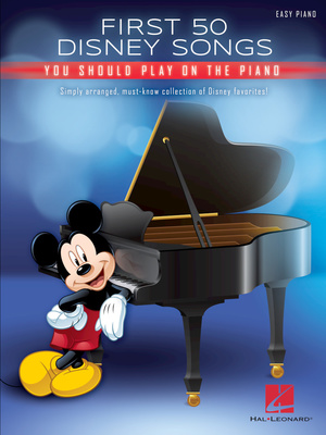 Hal Leonard - First 50 Disney Songs Piano