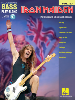 Hal Leonard - Bass Play-Along Iron Maiden