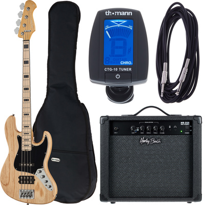 Harley Benton - Enhanced MJ-4MN Natural Bundle