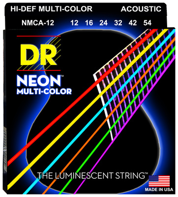 DR Strings - Neon Multi NMCA-12