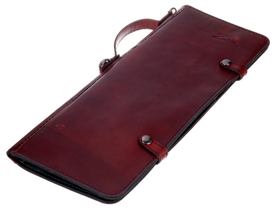 Zultan - Leather Stick Bag Red
