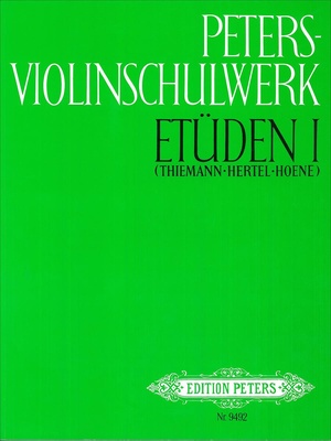 Edition Peters - Violinschulwerk EtÃ¼den 1