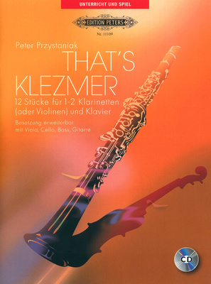 Edition Peters - That's Klezmer Clarinet