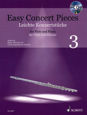 Schott - Easy Concert Pieces Flute 3