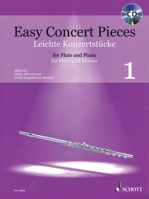 Schott - Easy Concert Pieces Flute 1