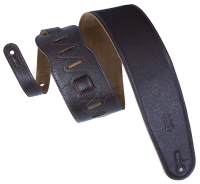 Levys - Garment Leather Bass Strap DBR