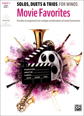 Alfred Music Publishing - Movie Favorites Flute/Oboe