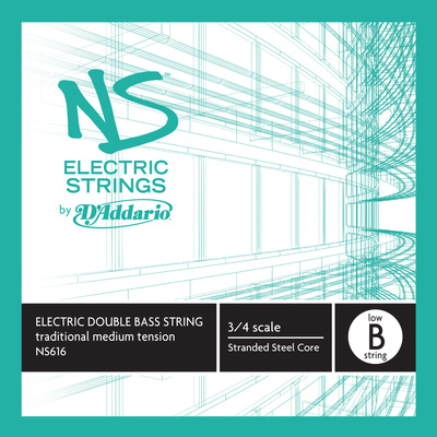 Daddario - NS616 Electric Bass Low B
