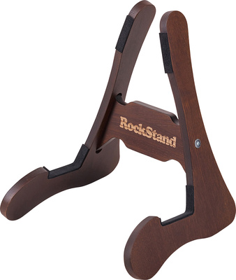 Rockstand - Wood A-Frame Stand Brown Oak