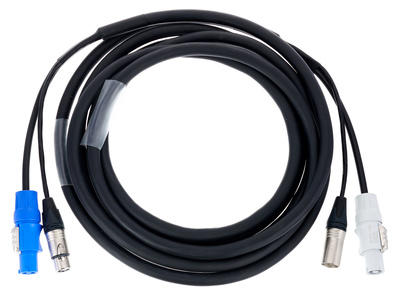 Stairville - PWR-DMX3P Hybrid-Cable 5,0m
