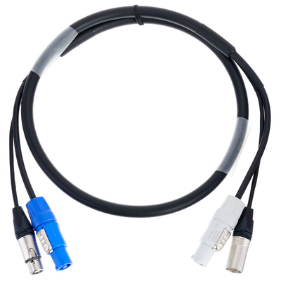 Stairville - PWR-DMX3P Hybrid-Cable 1,5m