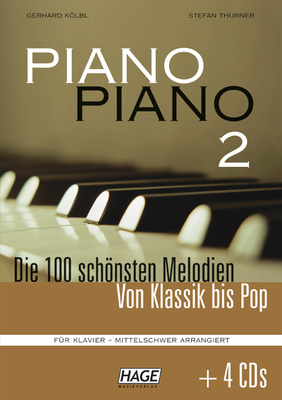 Hage Musikverlag - Piano Piano 2 Intermediate +CD